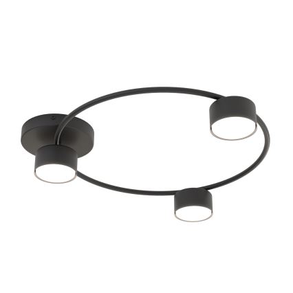 Plafonnier LUCIO 3xGX53/12W/230V noir