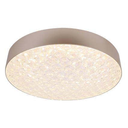 Plafonnier LUXON LED/60W/230V 2800-6500K beige + Télécommande