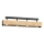Plafonnier MAISON 4xGU10/8W/230V marron/chêne