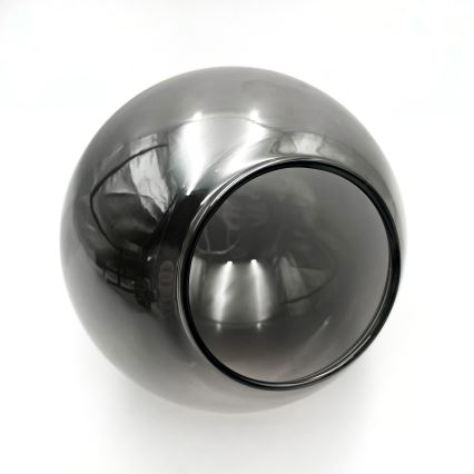 Plafonnier MALENA 3xE14/5W/230V noir/fumé