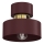Plafonnier MARTI 1xE27/15W/230V Ø 20,5 cm bordeaux/doré