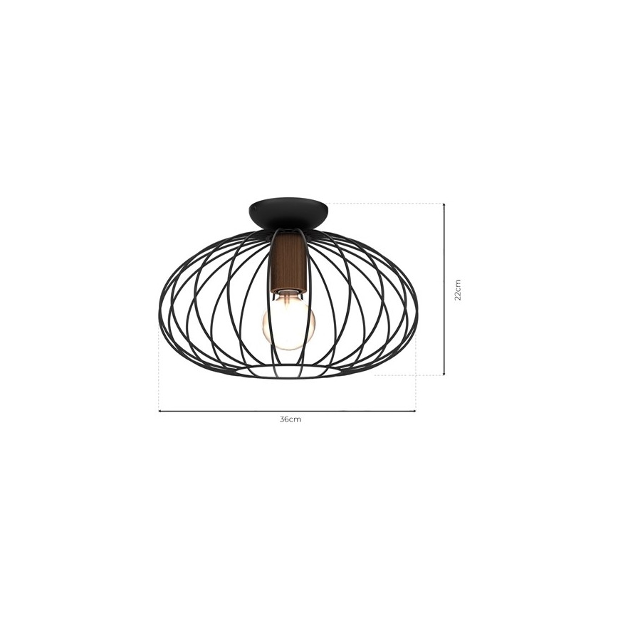 Plafonnier MERIDIANO 1xE27/60W/230V