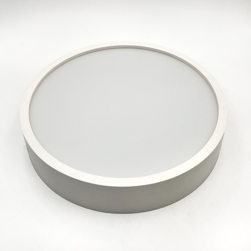 Plafonnier NATURAL 1xE27/15W/230V, diam. 27,5 cm, pin/blanc