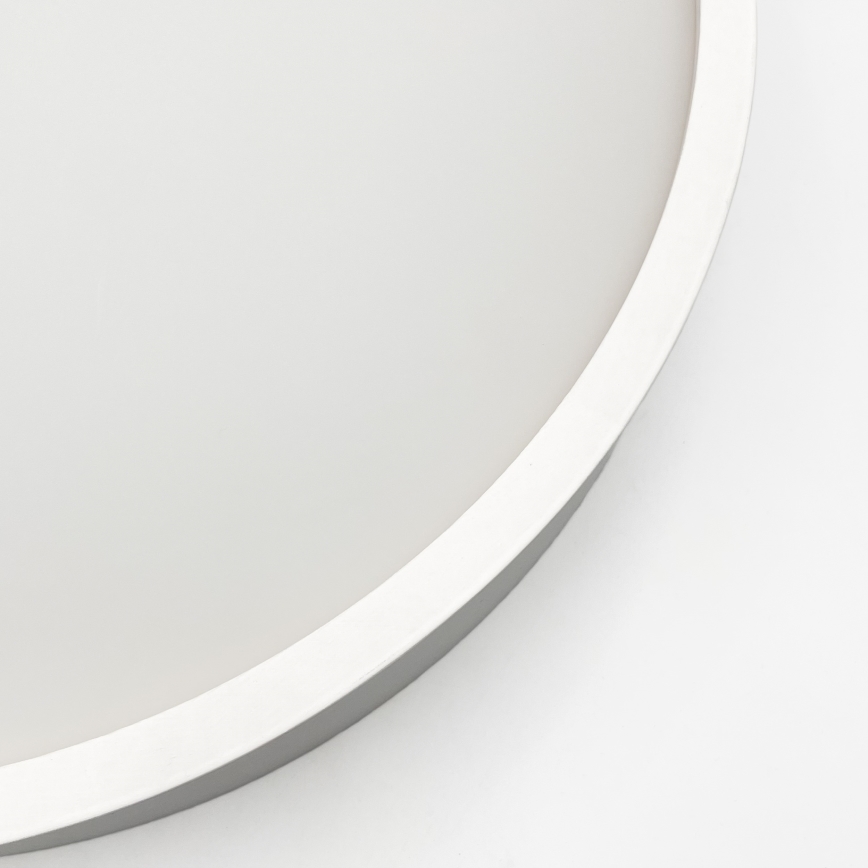 Plafonnier NATURAL 1xE27/15W/230V, diam. 27,5 cm, pin/blanc