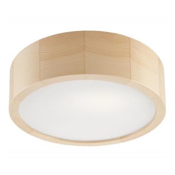 Plafonnier NATURAL 1xE27/60W/230V ø 27 cm pin