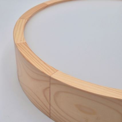 Plafonnier NATURAL 2xE27/60W/230V ø 37 cm pin
