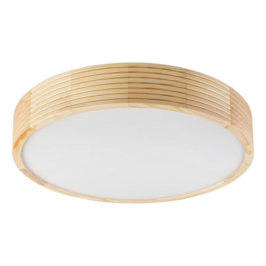 Plafonnier NATURAL MODERN 3xE27/15W/230V, Ø 47,5 cm, en pin