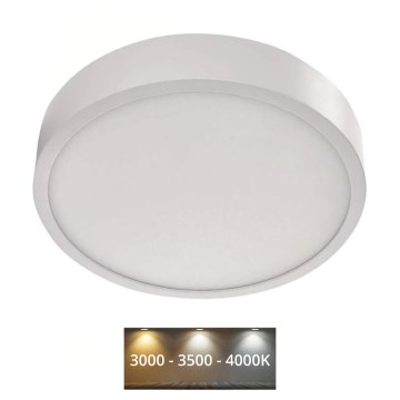 Plafonnier NEXXO LED/21W/230V 3000/3500/4000K d. 22,5 cm blanc