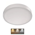 Plafonnier NEXXO LED/28,5W/230V 3000/3500/4000K d. 30 cm blanche