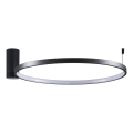 Plafonnier NOEMI LED/20W/230V 4000K d. 50 cm noir