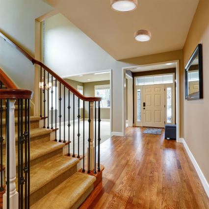 Plafonnier OAK 1xE27/60W/230V chêne ø 27,5 cm