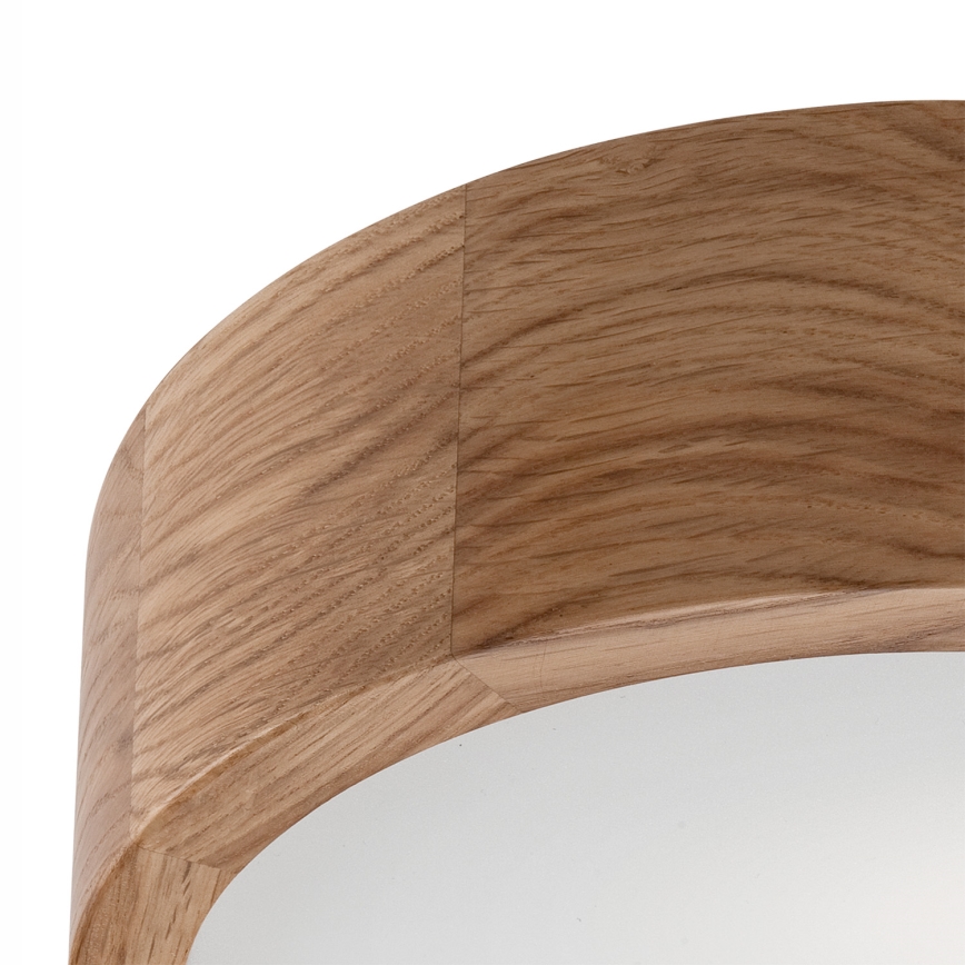Plafonnier OAK 1xE27/60W/230V en chêne, Ø 27,5 cm
