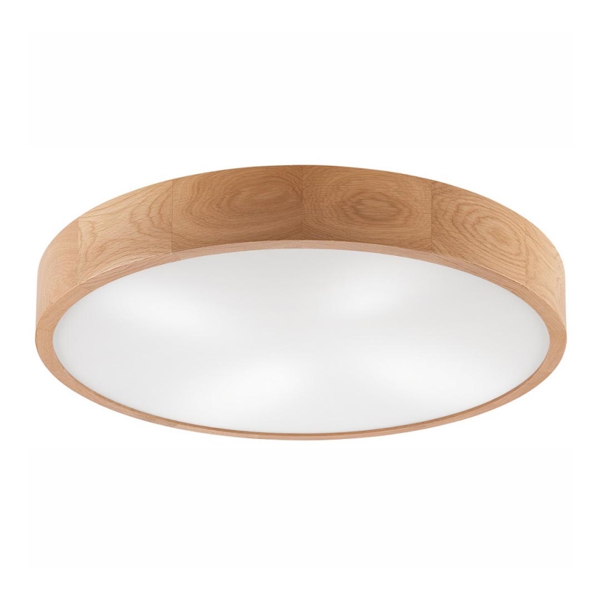 Plafonnier OAK 4xE27/60W/230V ø 57 cm chêne