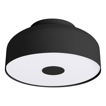 Plafonnier OMIQ 4x E27, 15 W, 230 V, Ø 30 cm, noir