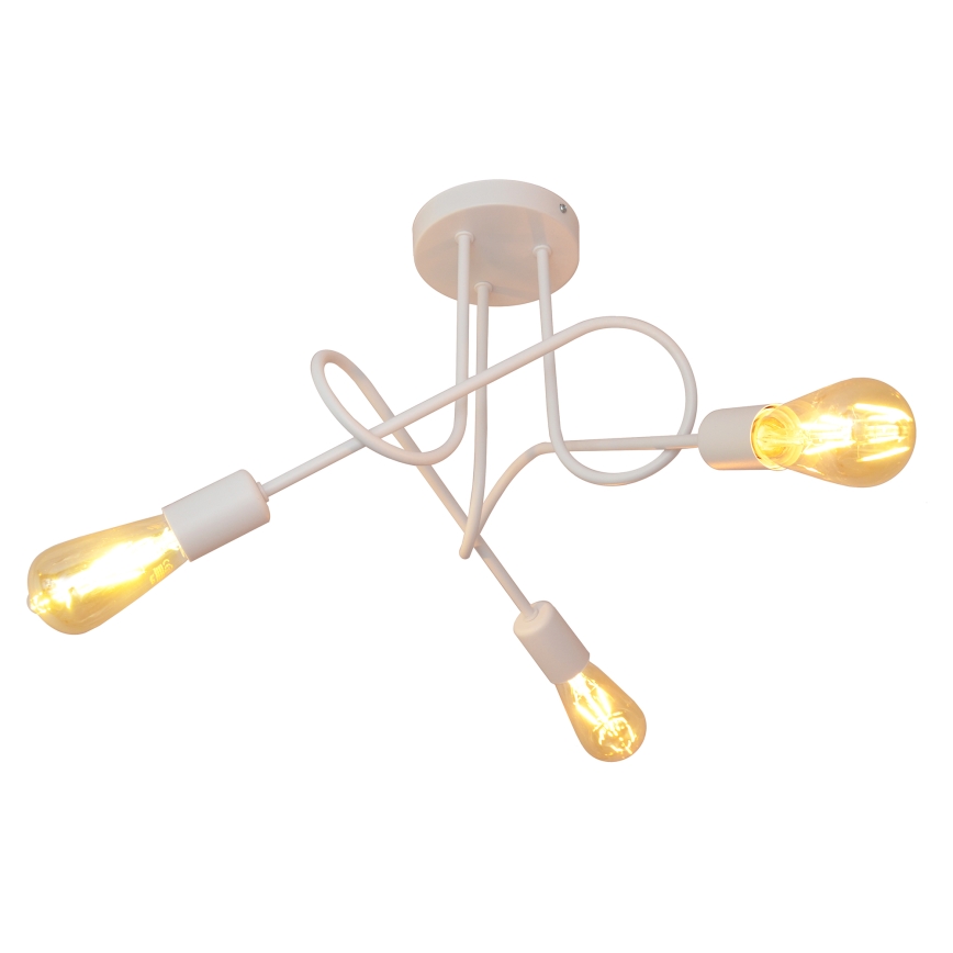 Plafonnier OXFORD 3xE27/15W/230V blanc