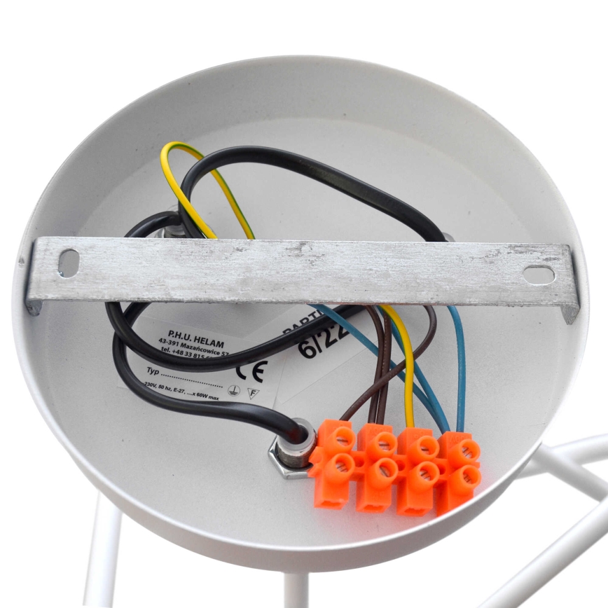 Plafonnier OXFORD 3xE27/15W/230V blanc