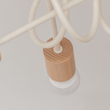 Plafonnier OXFORD 3xE27/15W/230V pin/crème