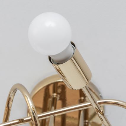 Plafonnier OXFORD 5xE27/15W/230V doré