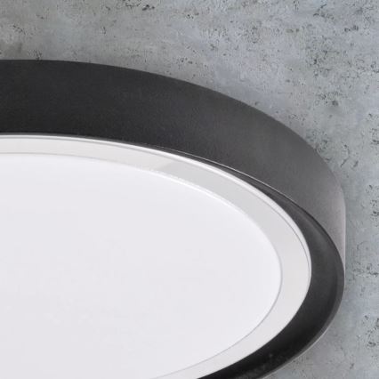 Plafonnier PERSE LED/15W/230V noir