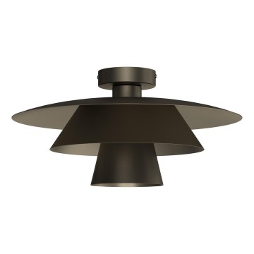 Plafonnier PLATO 1xE27/15W/230V Ø 32 cm anthracite