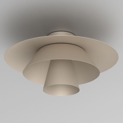 Plafonnier PLATO 1xE27/15W/230V Ø 32 cm beige