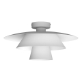 Plafonnier PLATO 1xE27/15W/230V Ø 32 cm blanc