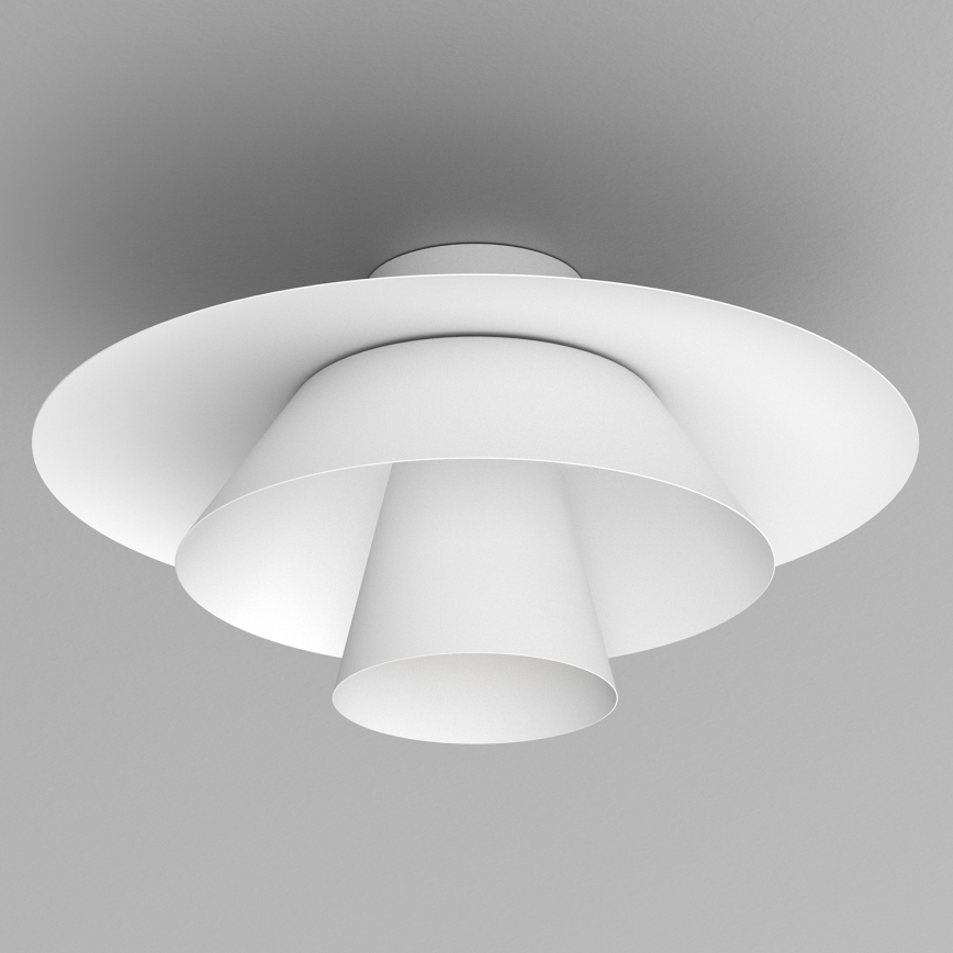 Plafonnier PLATO 1xE27/15W/230V Ø 32 cm blanc