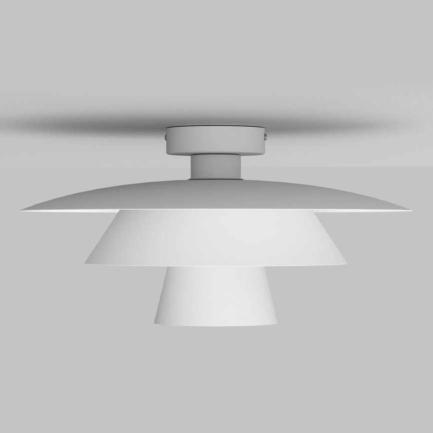 Plafonnier PLATO 1xE27/15W/230V Ø 32 cm blanc