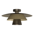 Plafonnier PLATO 1xE27/15W/230V Ø 32 cm bronze