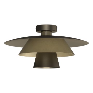 Plafonnier PLATO 1xE27/15W/230V Ø 32 cm bronze