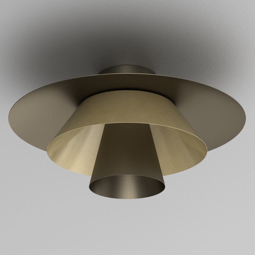 Plafonnier PLATO 1xE27/15W/230V Ø 32 cm bronze