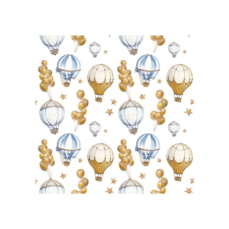 Plafonnier pour chambre d'enfant KIDS ROOM 1xE27/60W/230V Ø 40 cm à motif de ballons