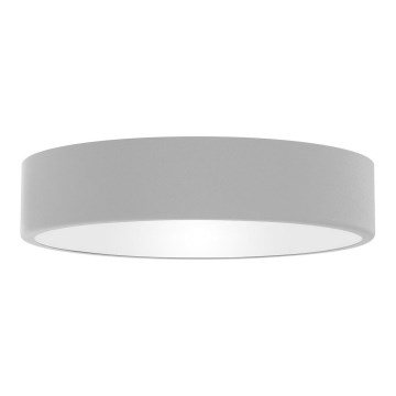 Plafonnier pour salle de bains CLEO avec détecteur 3xE27/24W/230V Ø 40 cm gris IP54