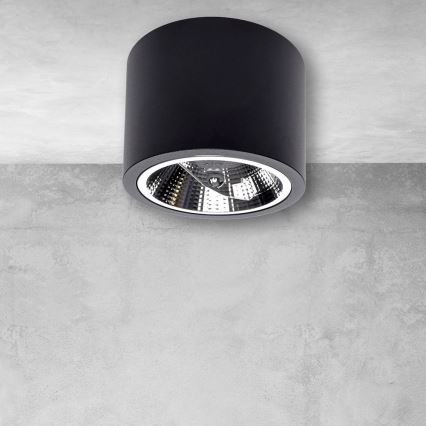 Plafonnier REDONDO 1xAR111 - GU10/12W/230V