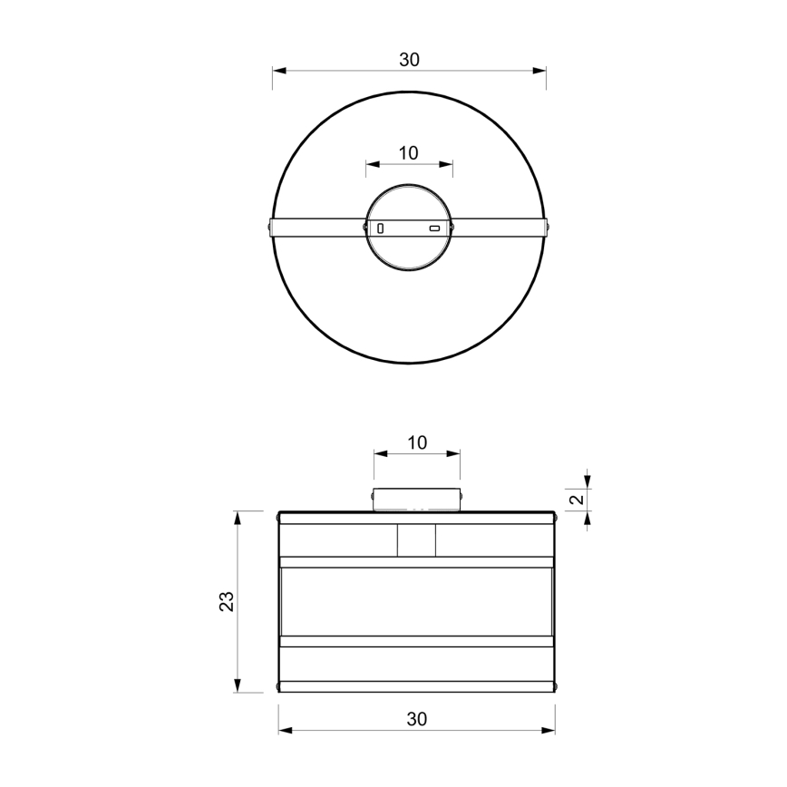 Plafonnier RIM 1xE27/60W/230V