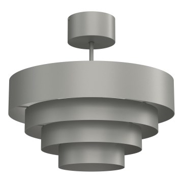 Plafonnier RINGS 1xE27/15W/230V gris
