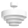 Plafonnier RINGS 2xE27/15W/230V blanc