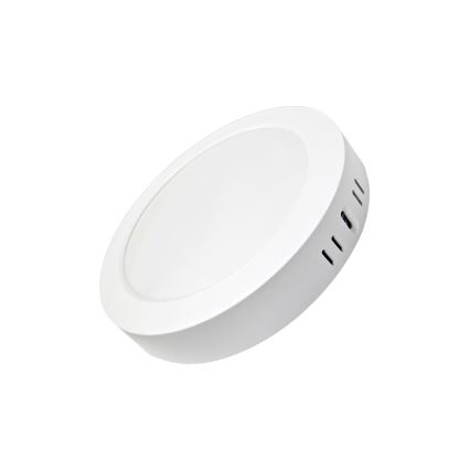 Plafonnier ROUND LED/18W/230V 4000K d. 21,5 cm blanc