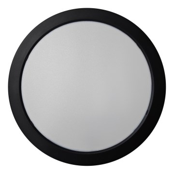 Plafonnier ROUND LED/24W/230V 4000K d. 28,8 cm noir