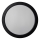 Plafonnier ROUND LED/24W/230V 4000K d. 28,8 cm noir