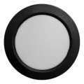 Plafonnier ROUND LED/6W/230V 4000K d. 12,1 cm noir