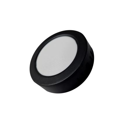 Plafonnier ROUND LED/6W/230V 4000K d. 12,1 cm noir