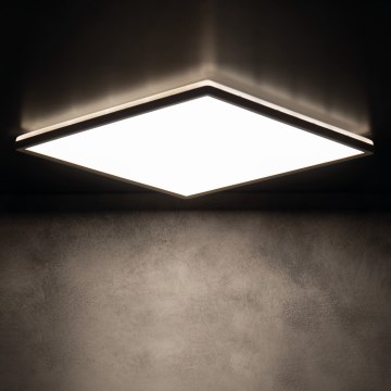 Plafonnier salle de bain AZPO LED/17,5W/230V IP54 noir