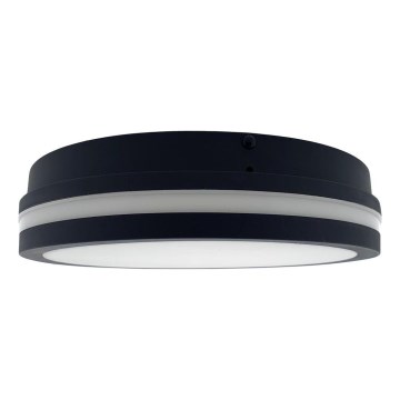 Plafonnier salle de bain ELLÉ LED/24W/230V 3000/4000/6500K d. 26 cm IP54 anthracite