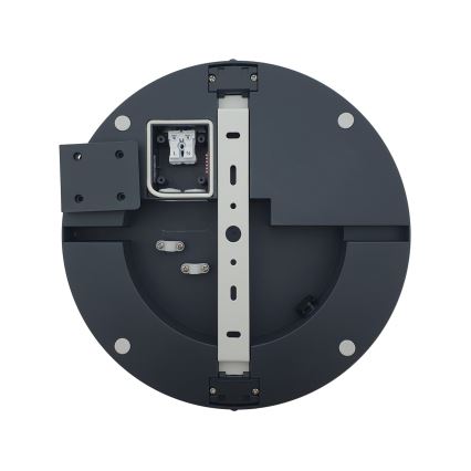 Plafonnier salle de bain ELLÉ LED/24W/230V 3000/4000/6500K d. 26 cm IP54 anthracite
