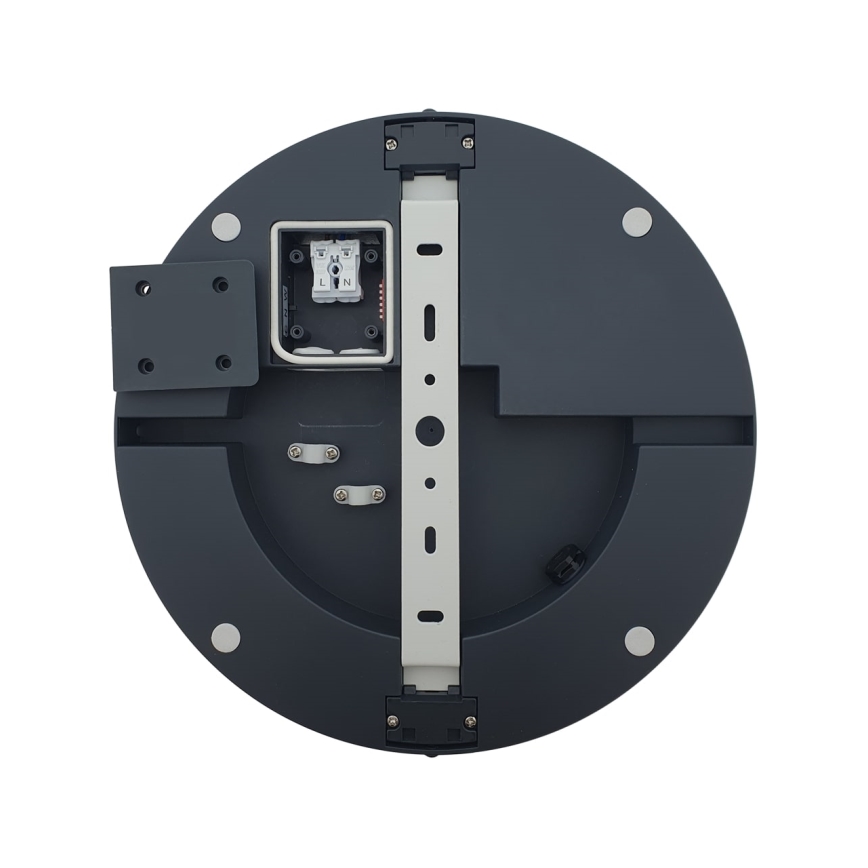 Plafonnier salle de bain ELLÉ LED/24W/230V 3000/4000/6500K d. 26 cm IP54 anthracite