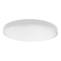 Plafonnier salle de bain LED/18W/230V 3000K IP44 d. 22,5 cm blanc