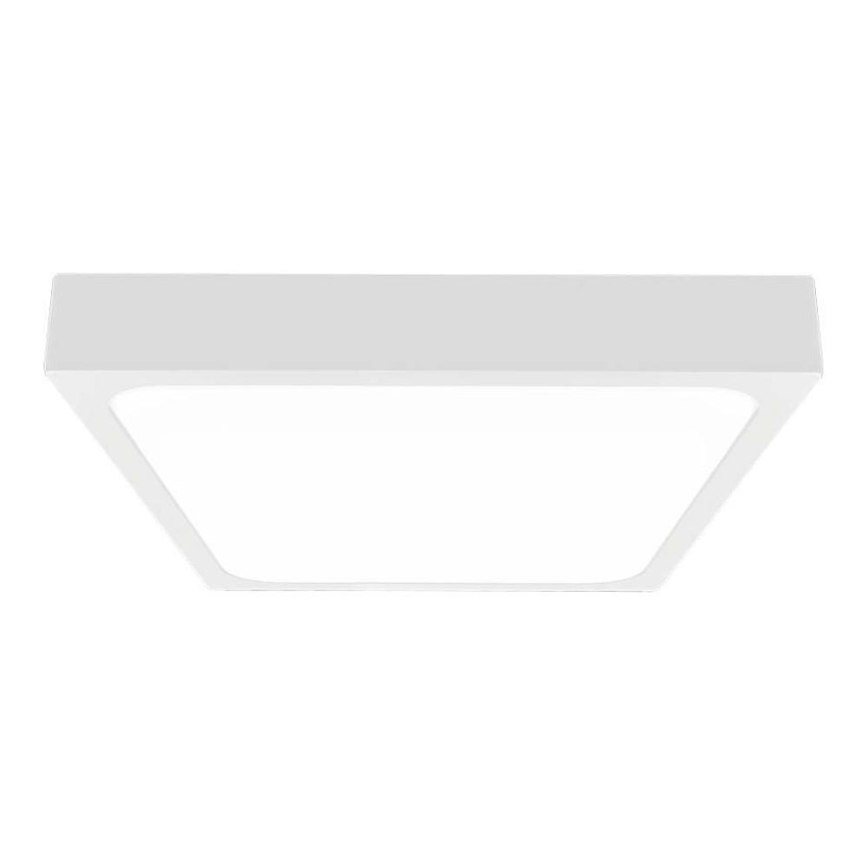 Plafonnier salle de bain LED/18W/230V 4000K IP44 22,5x22,5 cm blanc