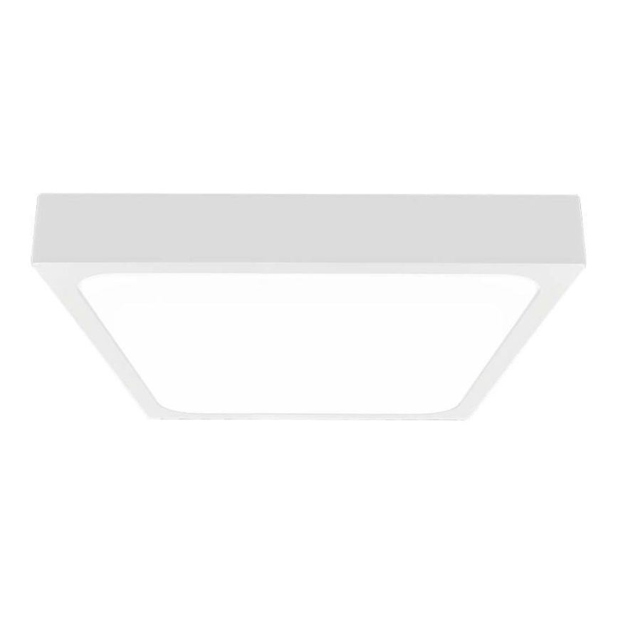 Plafonnier salle de bain LED/30W/230V 6500K IP44 42x42 cm blanc