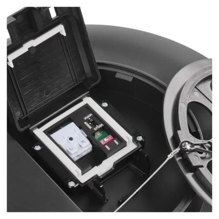 Plafonnier salle de bain LED/32W/230V 3000/4000/5700K IP55 noir